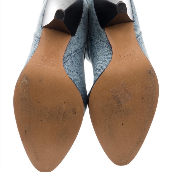 Isabel marant learon over the knee denim boots - Picture 3 of 11